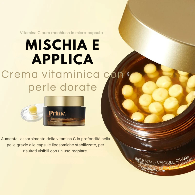 VitaGlow™ – Gel con capsule di vitamina C - PrimeWave