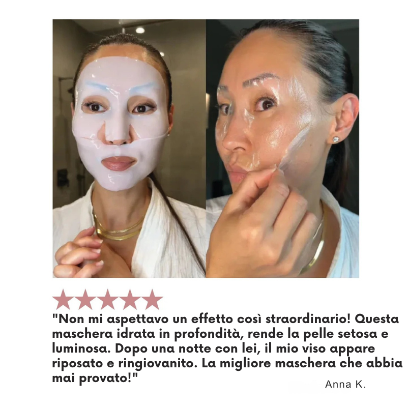 Maschera Collagene Lifting – Rassoda e Rinnova la Tua Pelle - PrimeWave