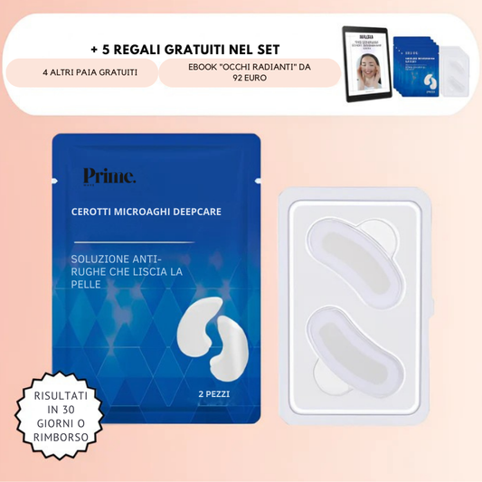 DermaPatch™ – Cerotti Leviganti Antirughe | Effetto come dopo un Trattamento Professionale - PrimeWave